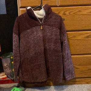 Fuzzy Crewneck Sweater